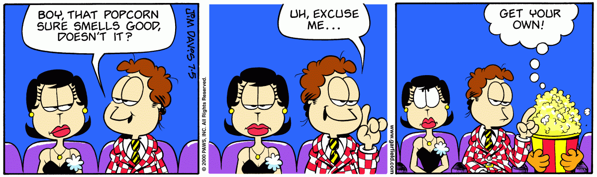 Garfield, July 5, 2000