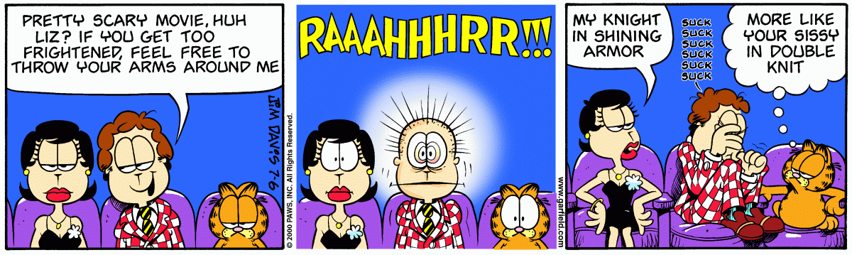 Garfield, July 6, 2000