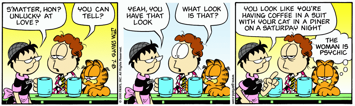 Garfield, July 8, 2000