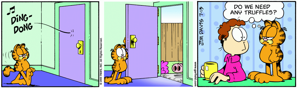 Garfield, July 13, 2000