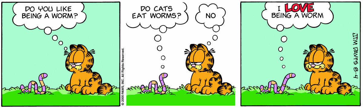 Garfield, August 4, 2000