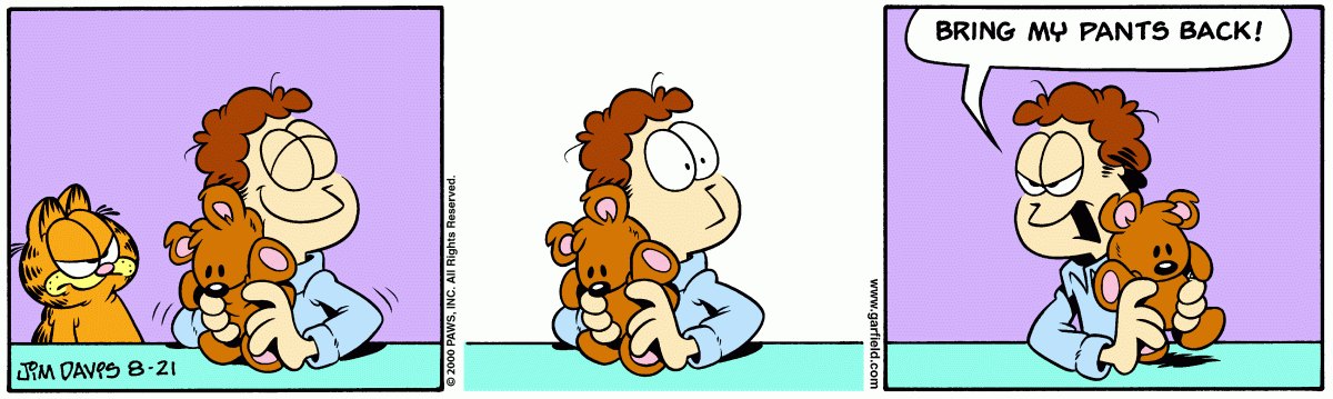 Garfield, August 21, 2000