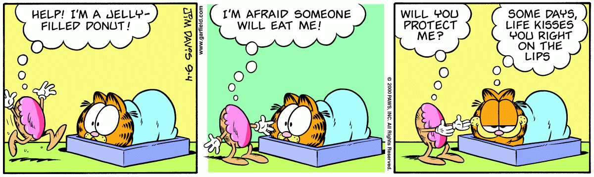 Garfield, September 4, 2000