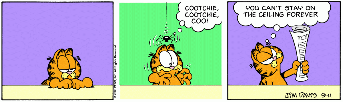 Garfield, September 11, 2000