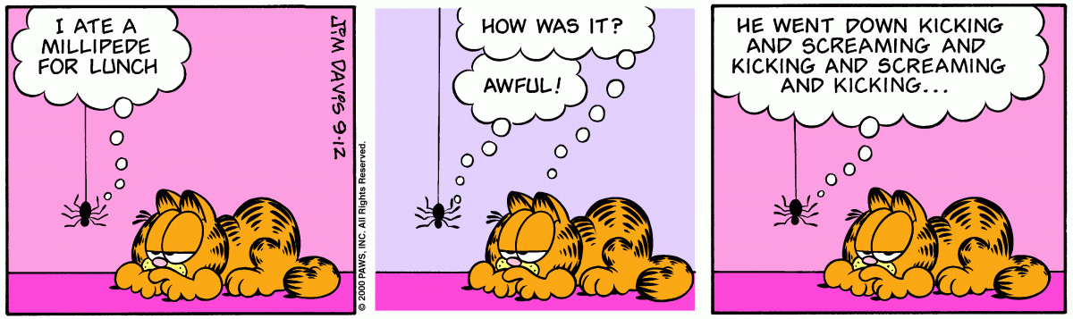 Garfield, September 12, 2000