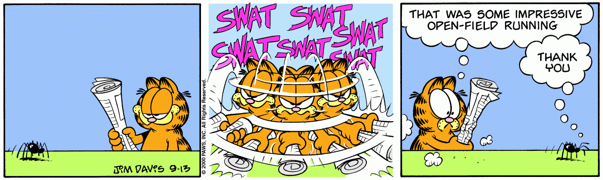 Garfield, September 13, 2000