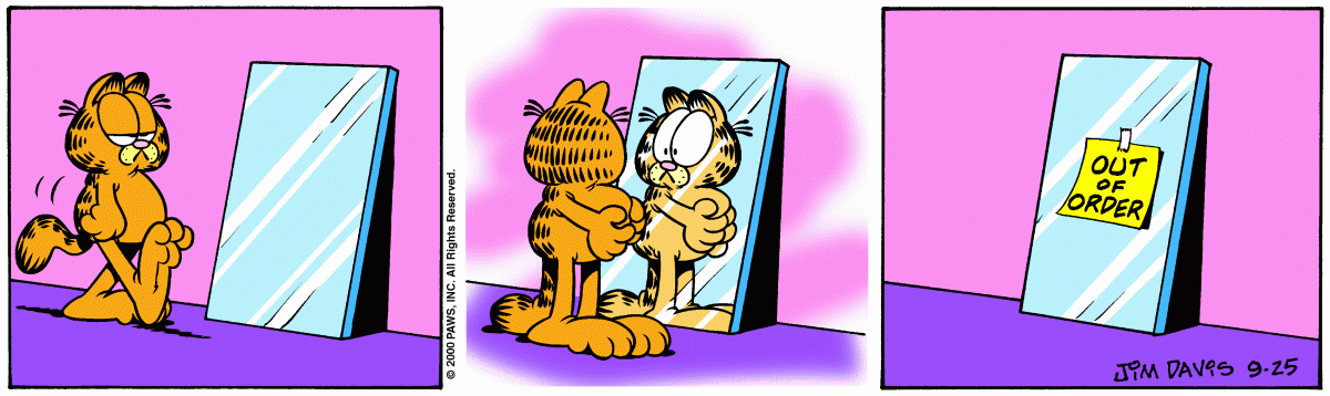Garfield, September 25, 2000