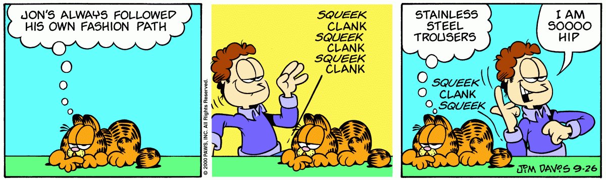 Garfield, September 26, 2000