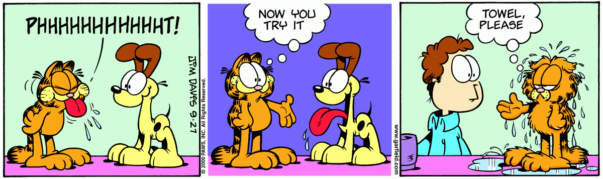 Garfield, September 27, 2000