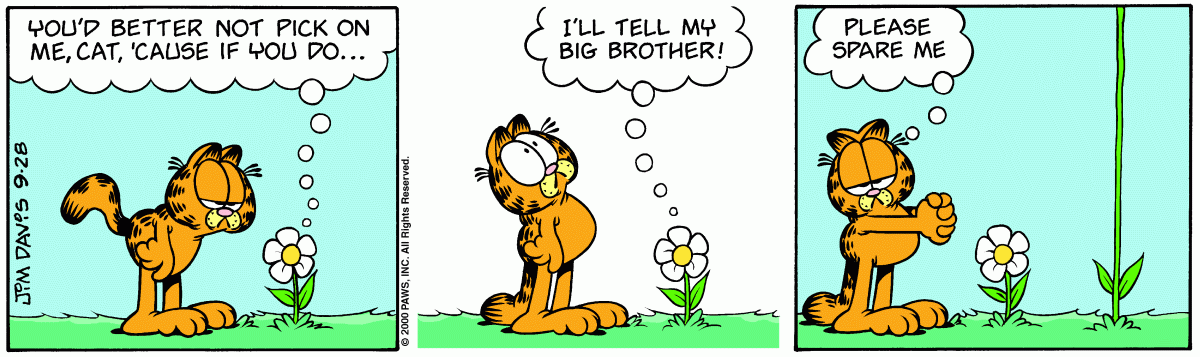 Garfield, September 28, 2000