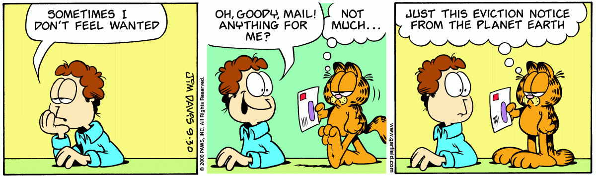 Garfield, September 30, 2000