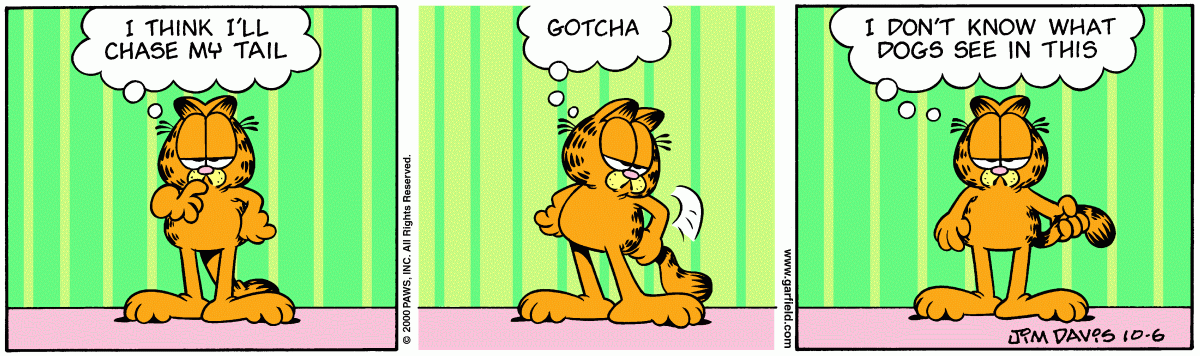 Garfield, October 6, 2000