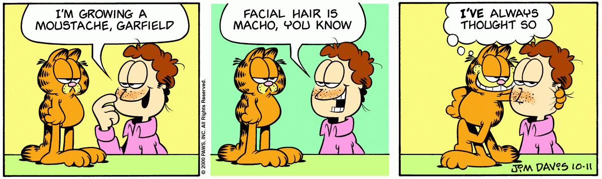 Garfield, October 11, 2000