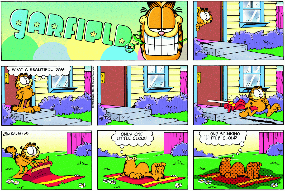 Garfield, November 5, 2000