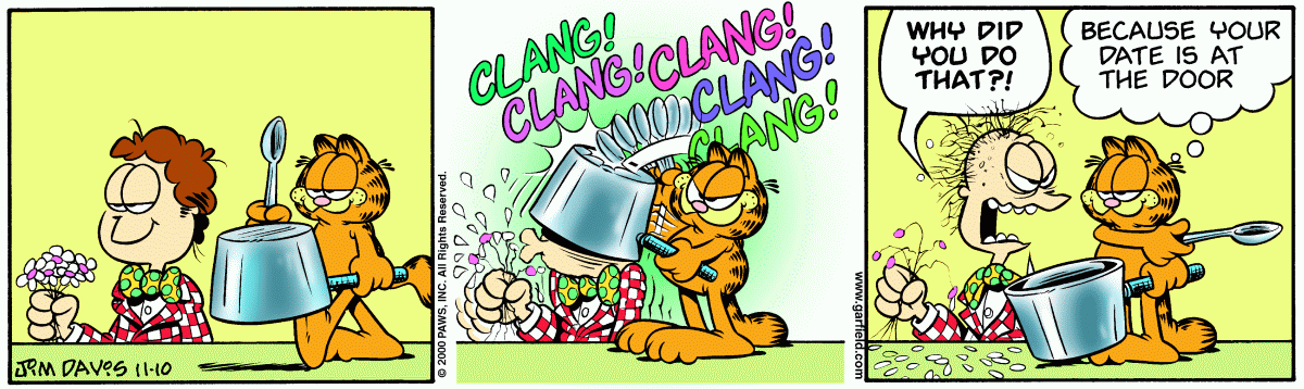 Garfield, November 10, 2000