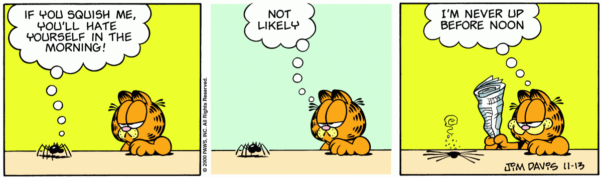 Garfield, November 13, 2000