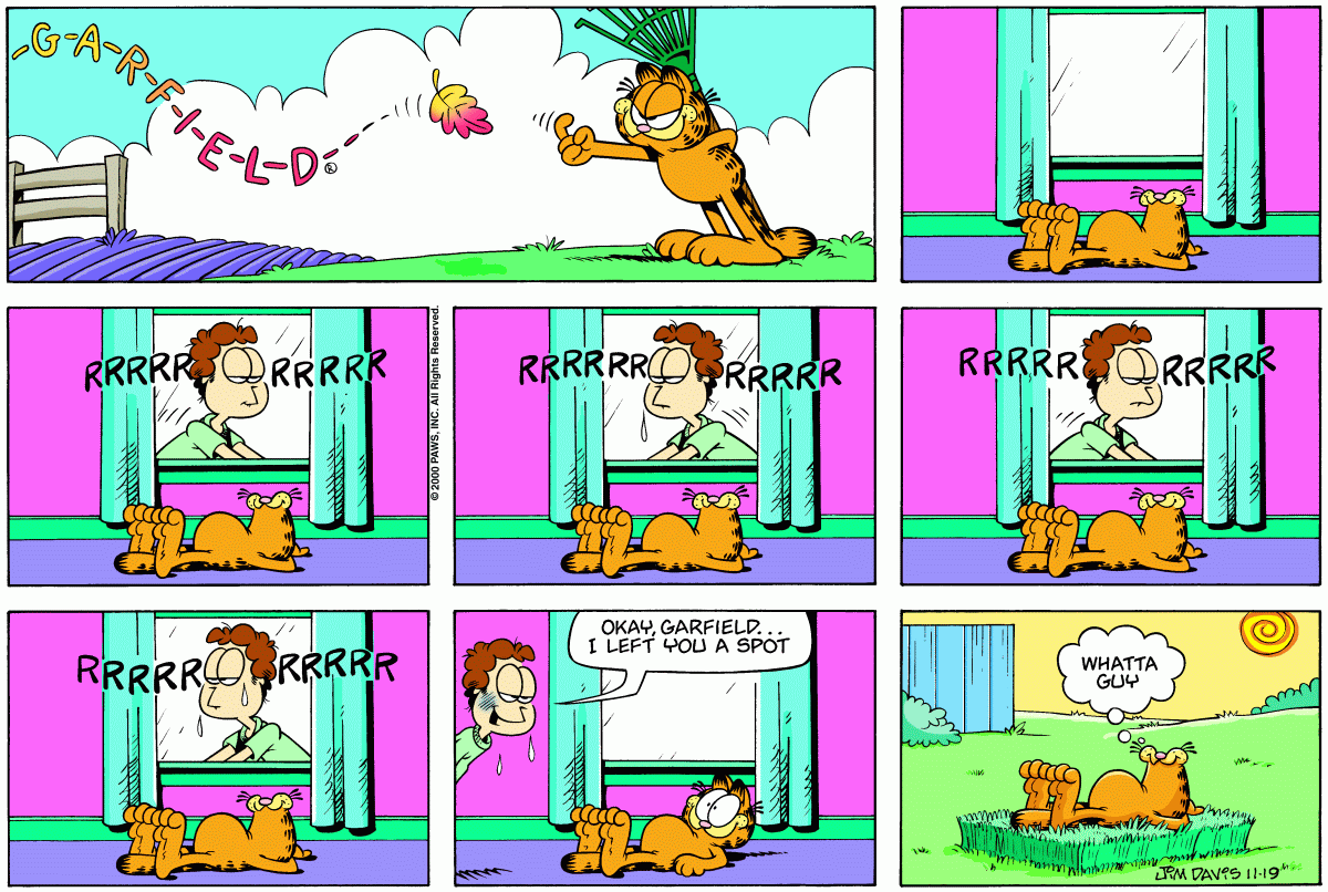 Garfield, November 19, 2000