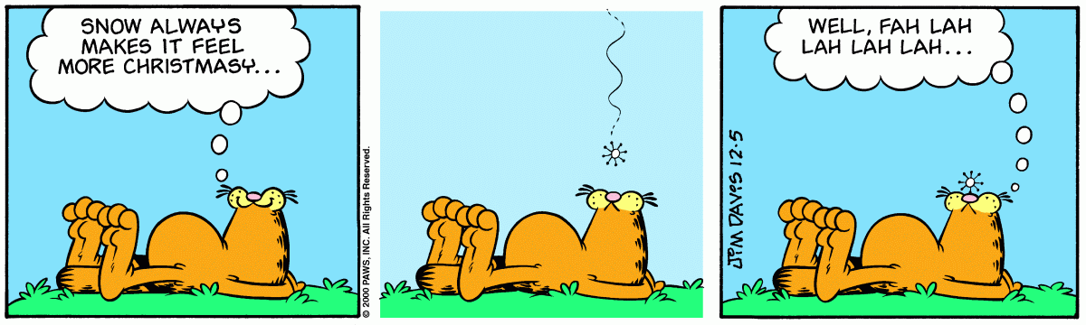 Garfield, December 5, 2000