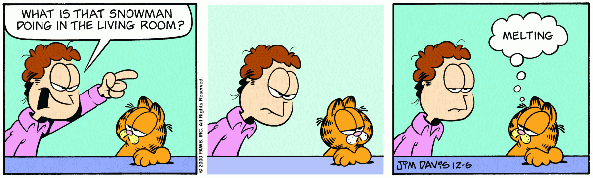 Garfield, December 6, 2000