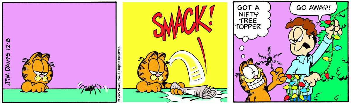 Garfield, December 8, 2000