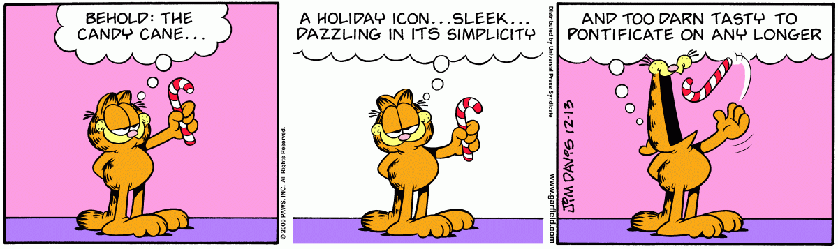 Garfield, December 13, 2000