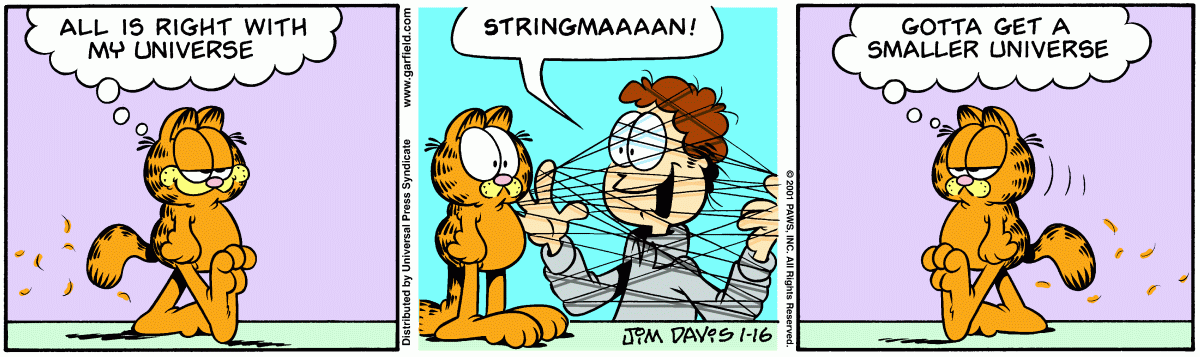 Garfield, January 16, 2001