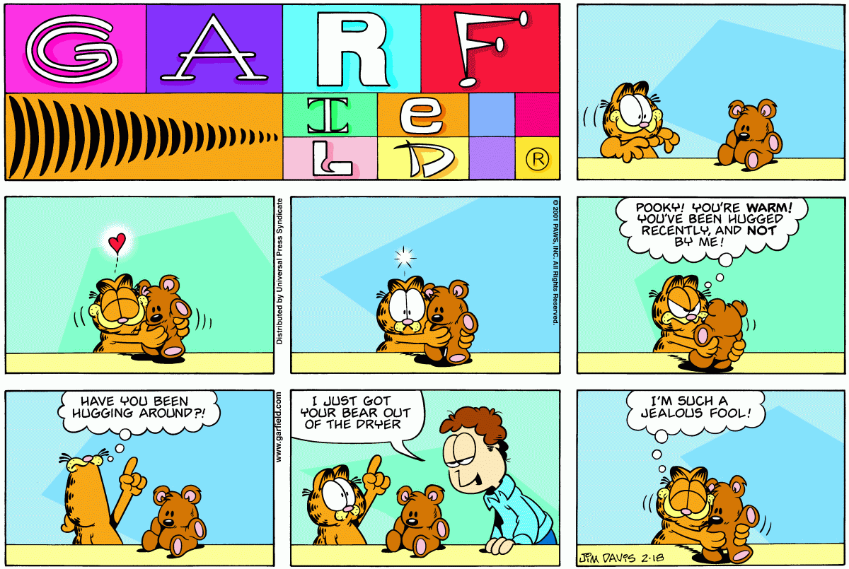 Garfield, February 18, 2001