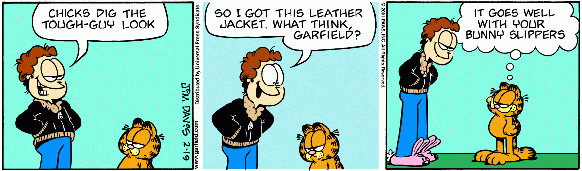 Garfield, February 19, 2001