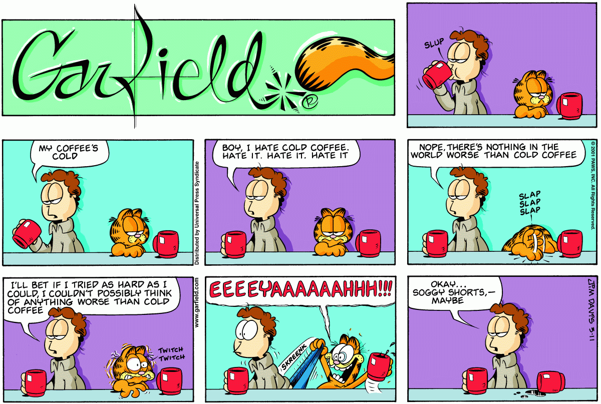 Garfield, March 11, 2001