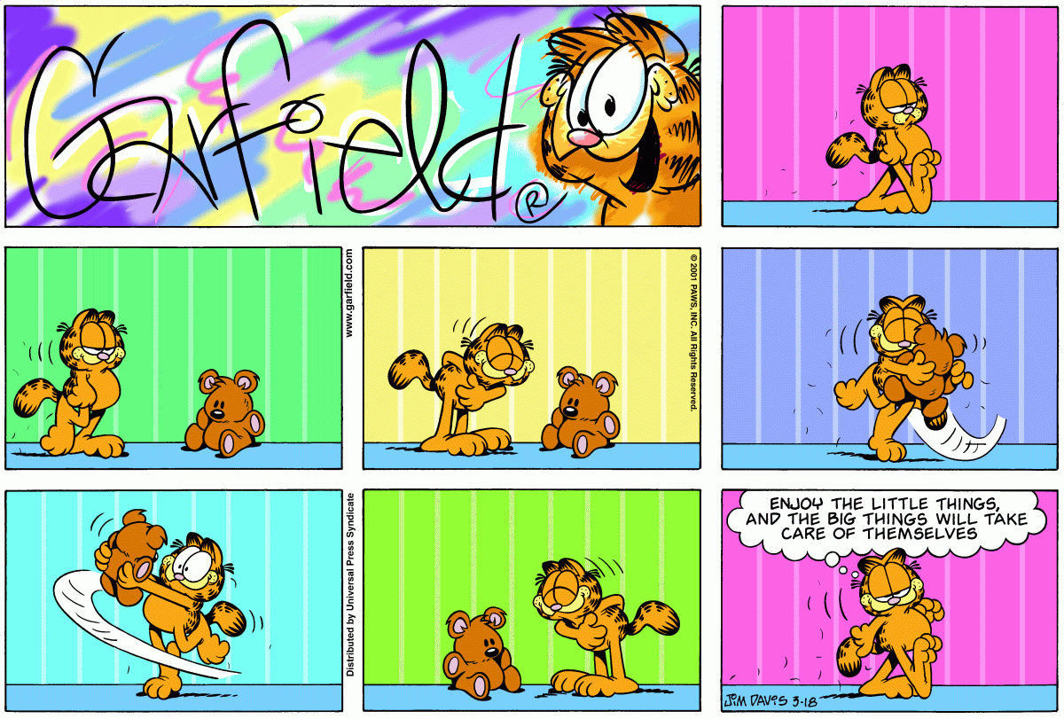 Garfield, March 18, 2001
