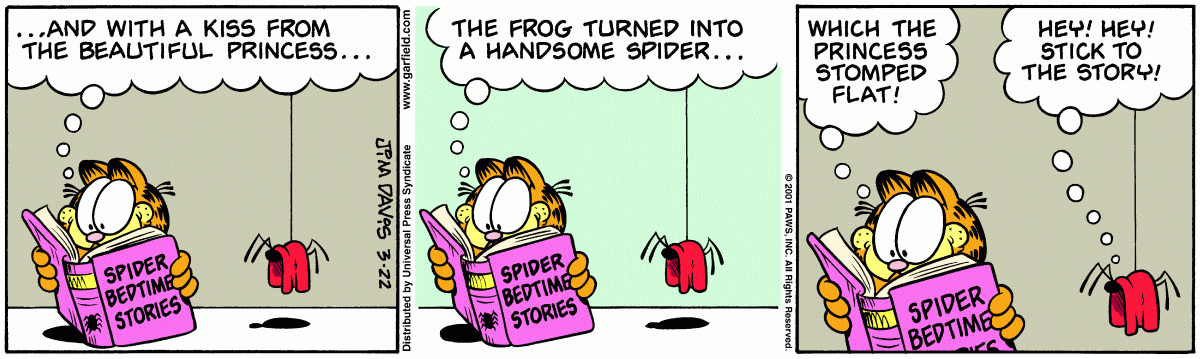 Garfield, March 22, 2001