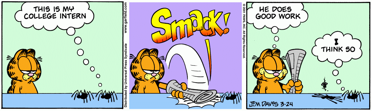 Garfield, March 24, 2001