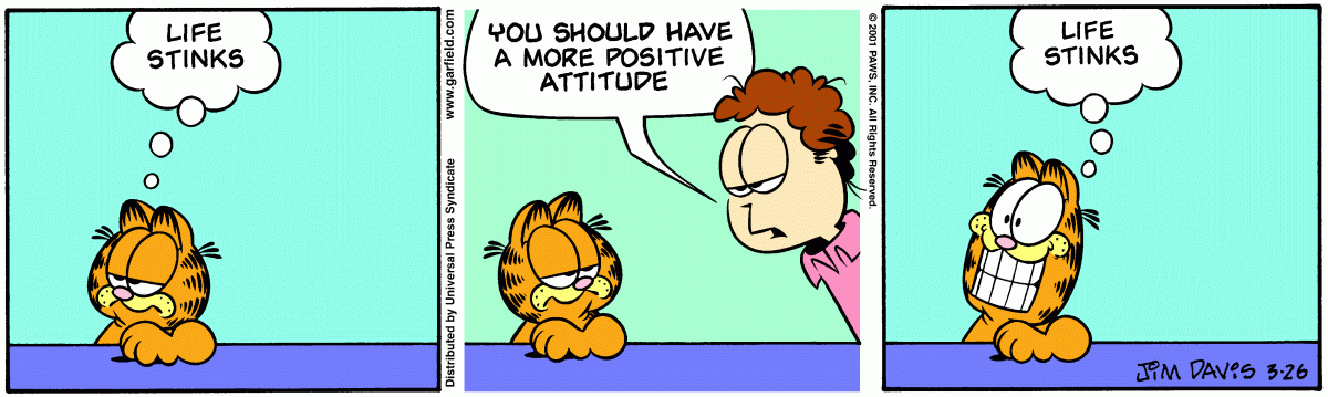 Garfield, March 26, 2001