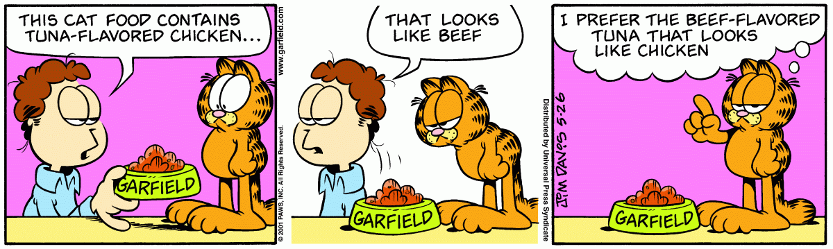 Garfield, May 26, 2001