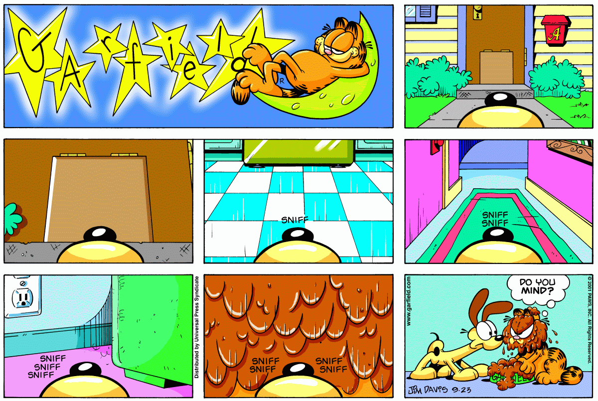 Garfield, September 23, 2001