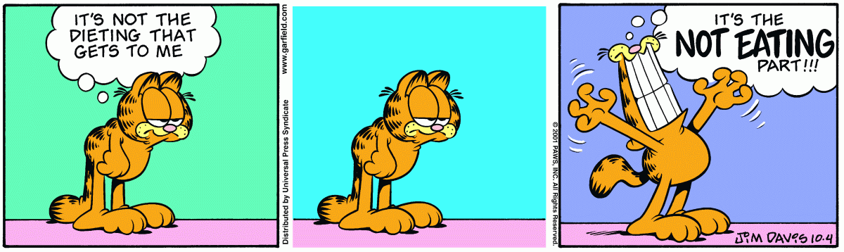 Garfield, October 4, 2001
