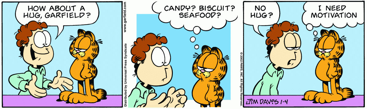 Garfield, January 4, 2002