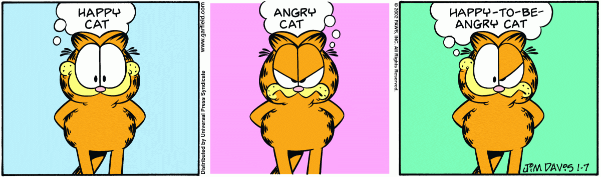 Garfield, January 7, 2002