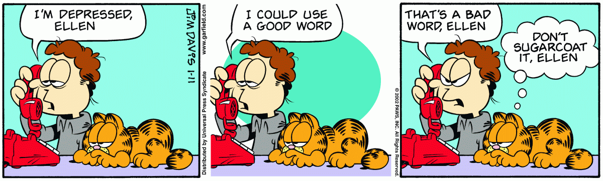 Garfield, January 11, 2002
