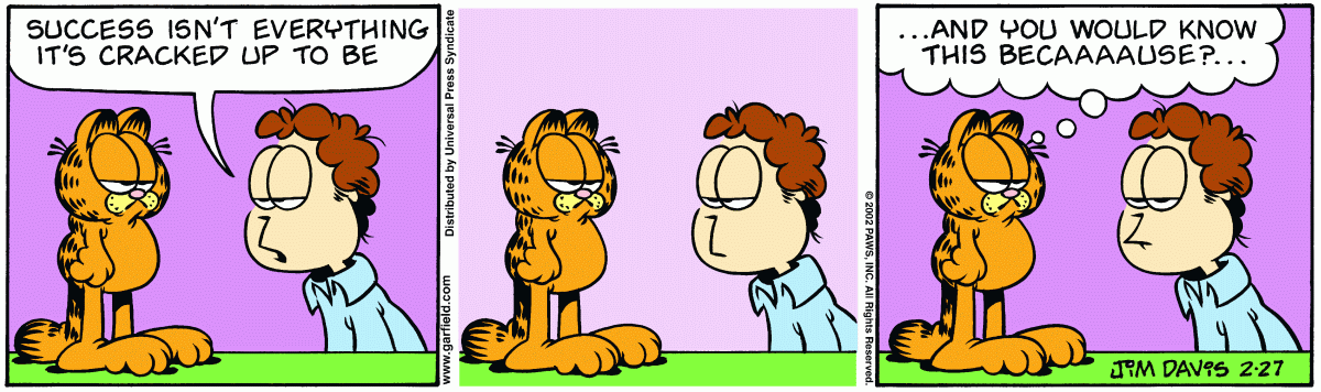 Garfield, February 27, 2002