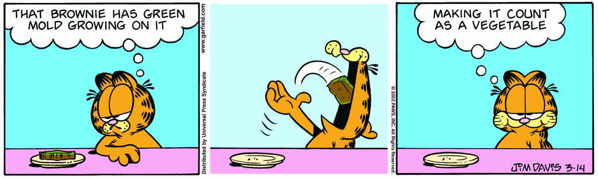 Garfield, March 14, 2002