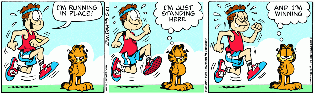 Garfield comic strip for Tuesday, May 21, 2002