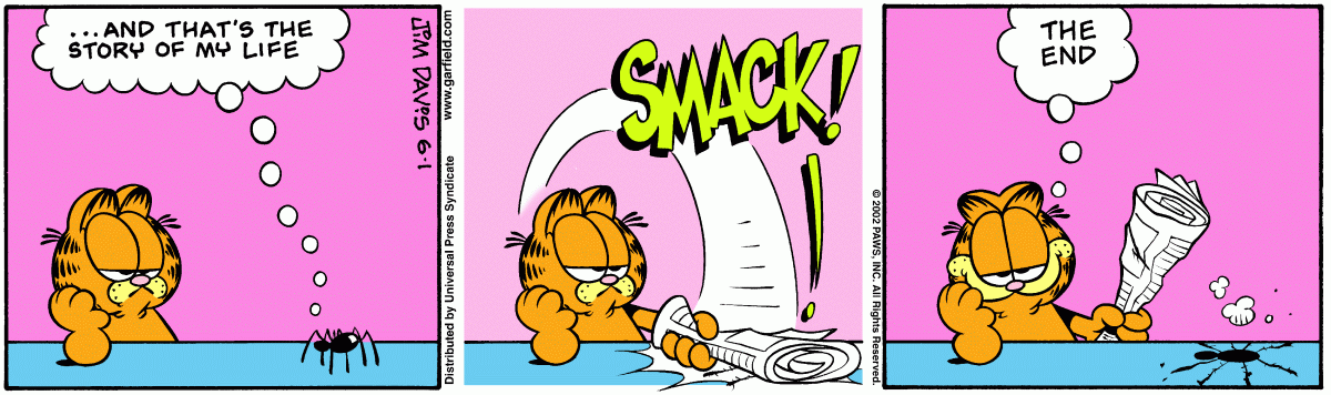 Garfield, June 1, 2002