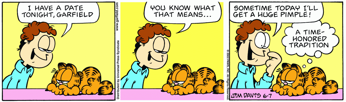Garfield, June 7, 2002