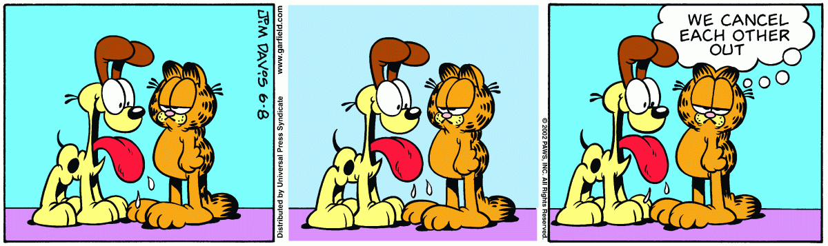 Garfield, June 8, 2002