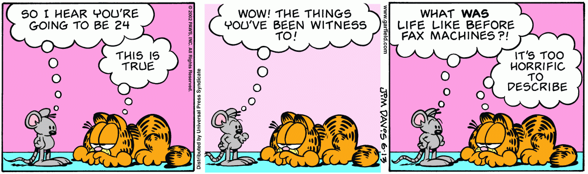 Garfield, June 13, 2002