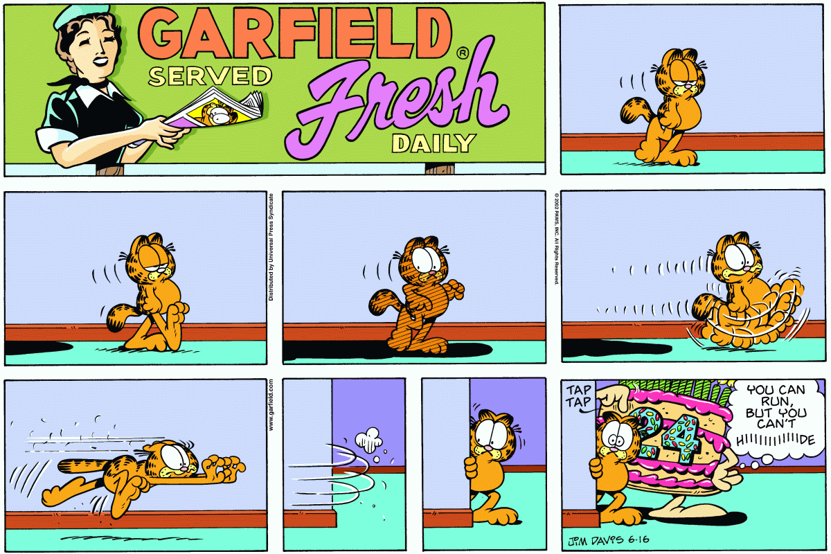 Garfield, June 16, 2002