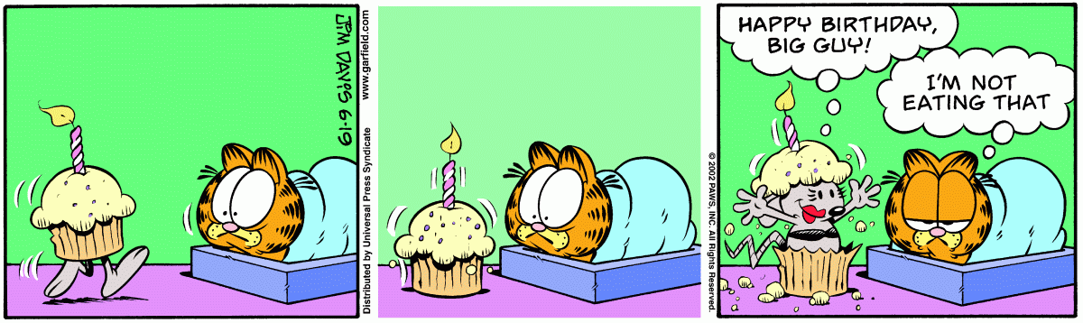 Garfield, June 19, 2002