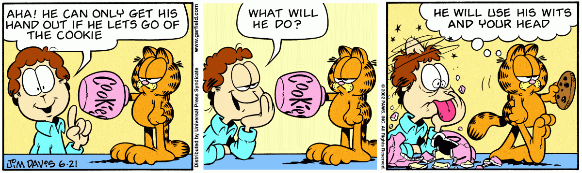 Garfield, June 21, 2002