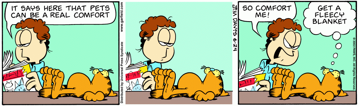 Garfield, June 24, 2002